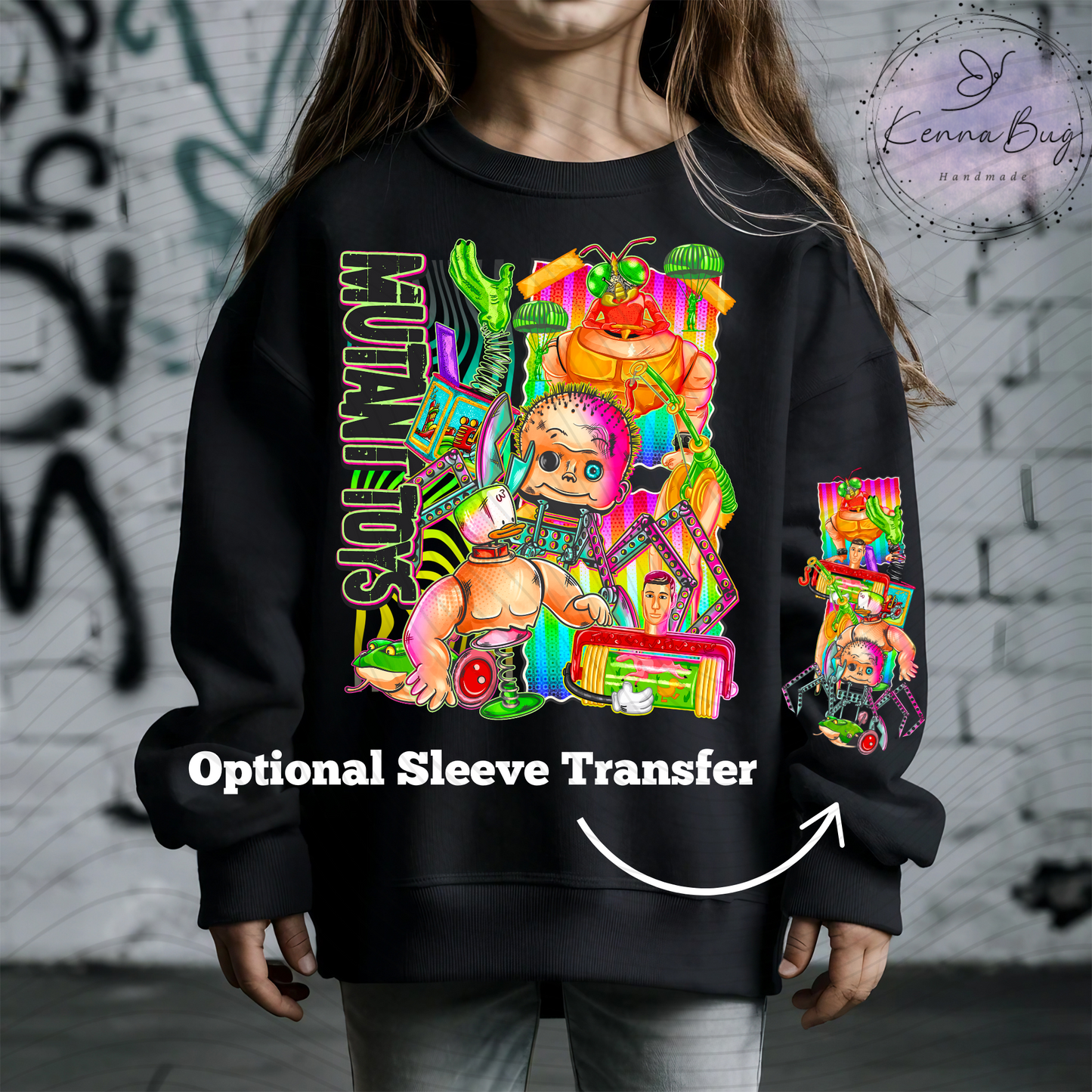 Mutant Toys, Talking Toys, Kids Movie, Cartoon, DTF Transfer, Ready to Press, Shirt Transfer, Heat Transfer, Direct to film Transfer