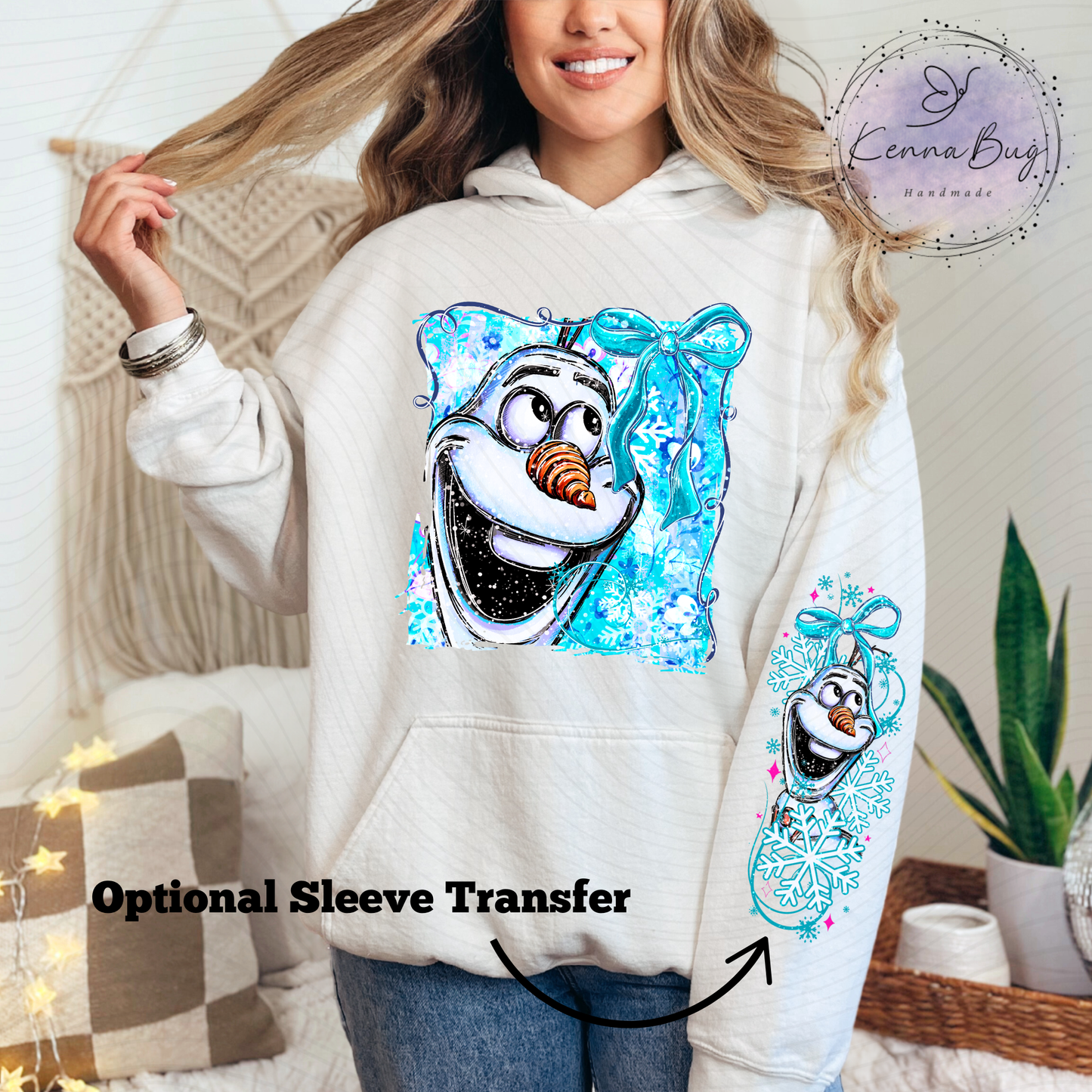 Frozen, Snowman, Winter Movie, DTF Transfer, Ready to Press, Shirt Transfer, Heat Transfer, Direct to film Transfer