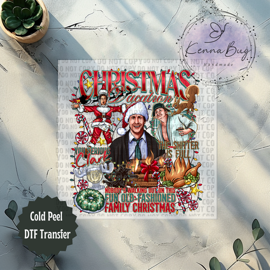 Old Fashioned Christmas, Christmas Movie, Classic Movie, DTF Transfer, Ready to Press, Shirt Transfer, Heat Transfer, Direct to film Transfer