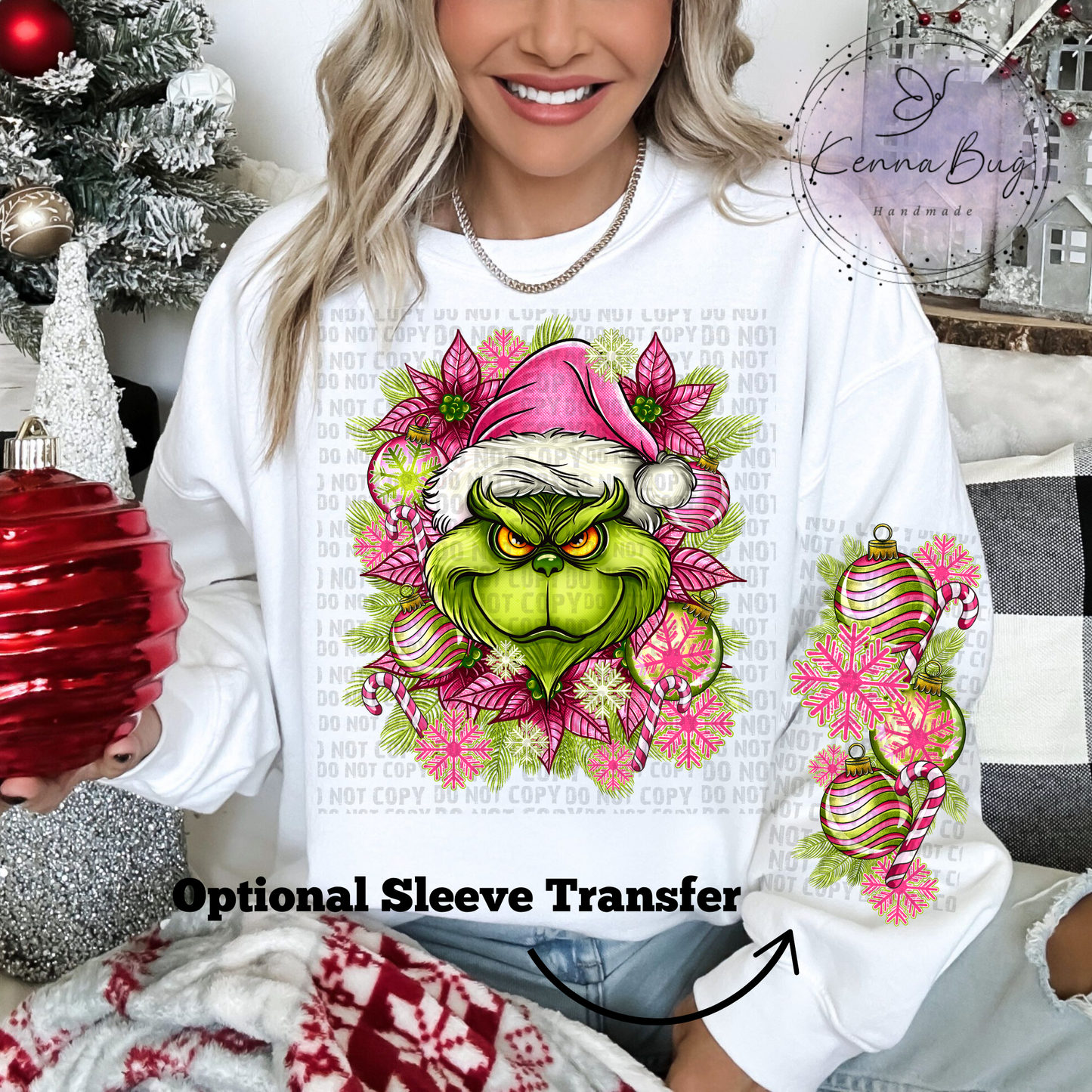 Pink Mean One, Christmas Movie, DTF Transfer, Ready to Press, Shirt Transfer, Heat Transfer, Direct to film Transfer