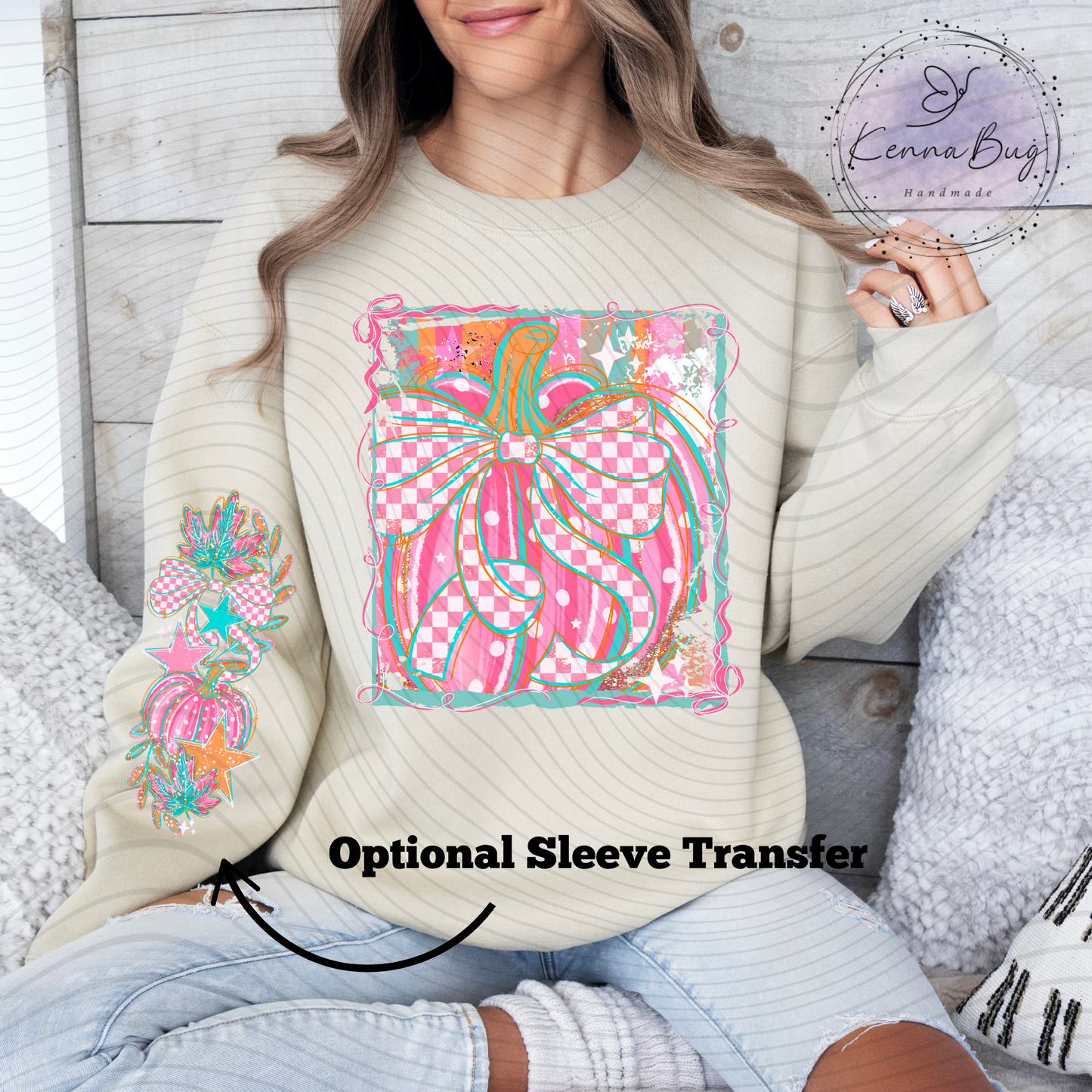 Pink Pumpkin Selfie, Fall, DTF Transfer, Ready to Press, Shirt Transfer, Heat Transfer, Direct to film Transfer