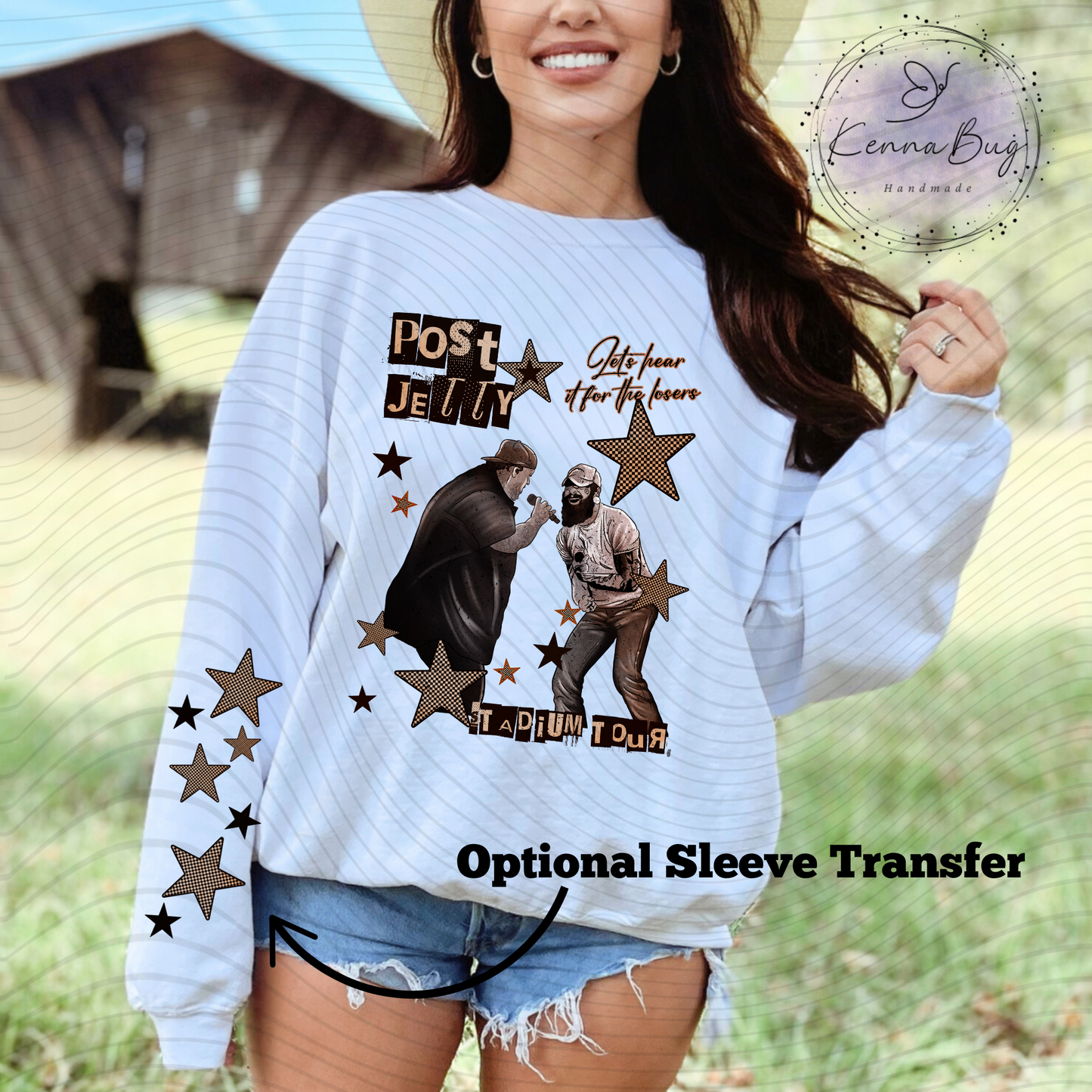 Let's Hear it for the Losers, Country Music, Singers, DTF Transfer, Ready to Press, Shirt Transfer, Heat Transfer, Direct to film Transfer