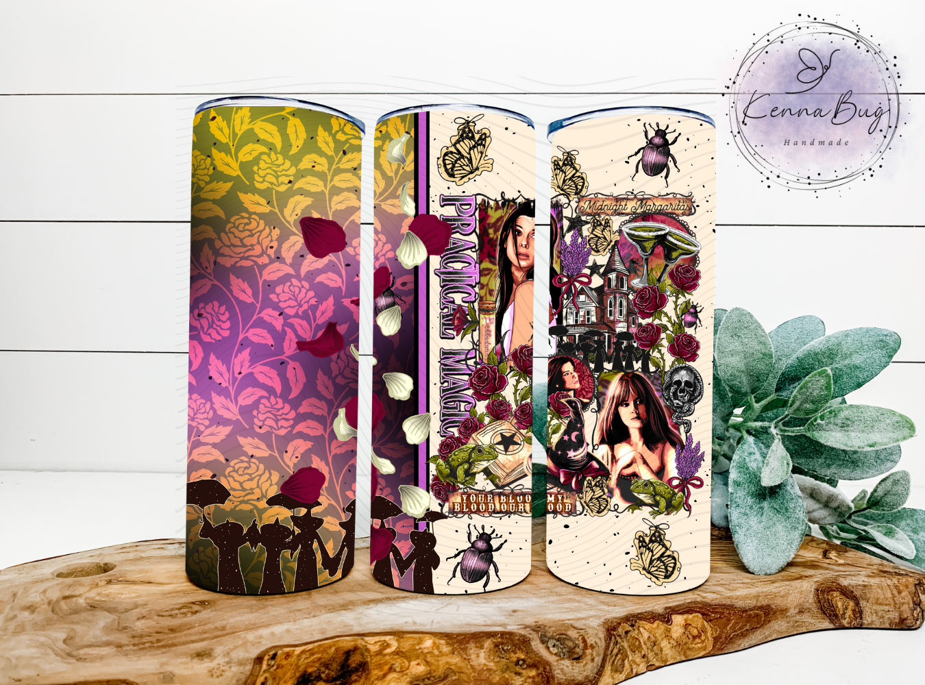 Practical Magic, Witches, Midnight Margaritas, Movie, Sublimation Tumbler Transfer, 20 oz Tumbler Wrap, Ready to press, Heat Transfer, Sublimation Cup Wrap