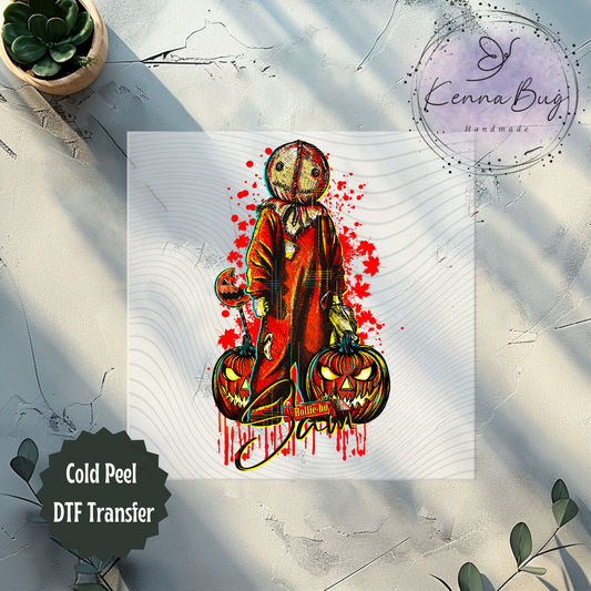 Sam, Horror Movie, Trick or Treat, DTF Transfer, Ready to Press, Shirt Transfer, Heat Transfer, Direct to film Transfer