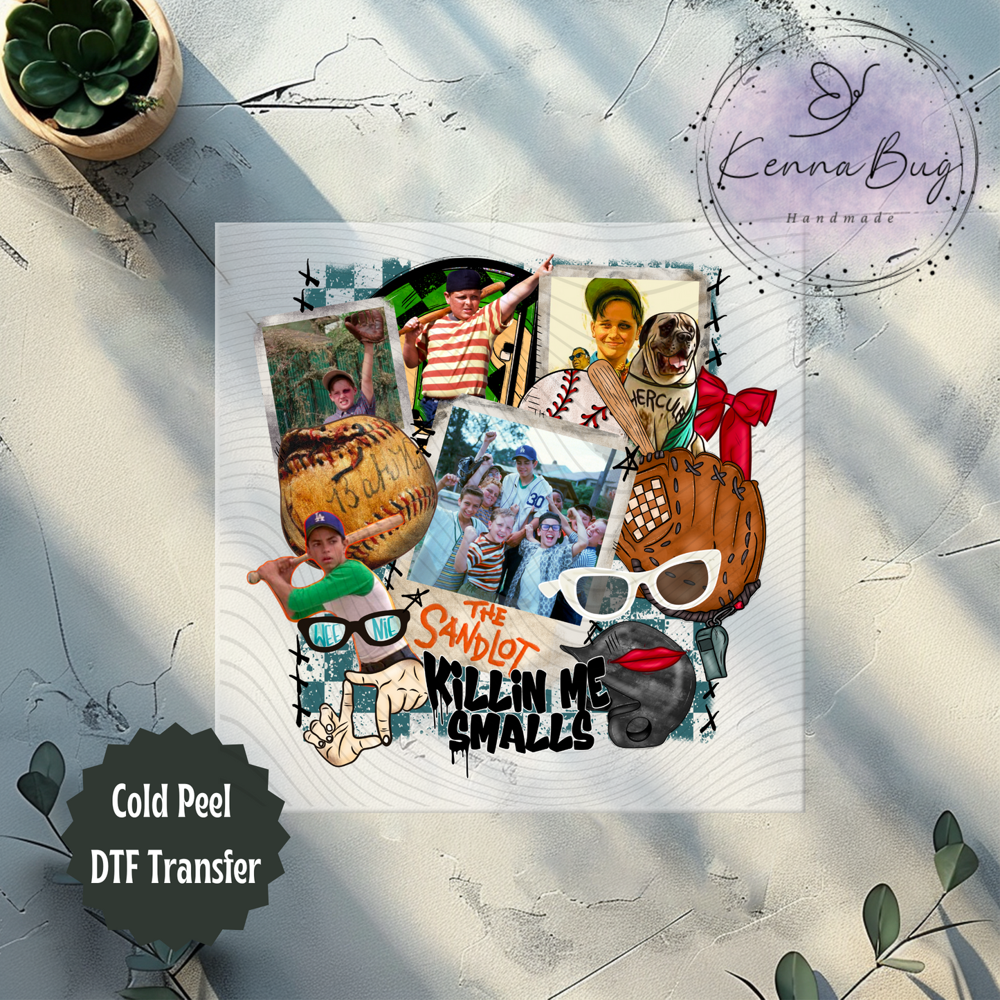 Classic 90's Movie, Sandlot, Movie Collage, DTF Transfer, Ready to Press, Shirt Transfer, Heat Transfer, Direct to film Transfer