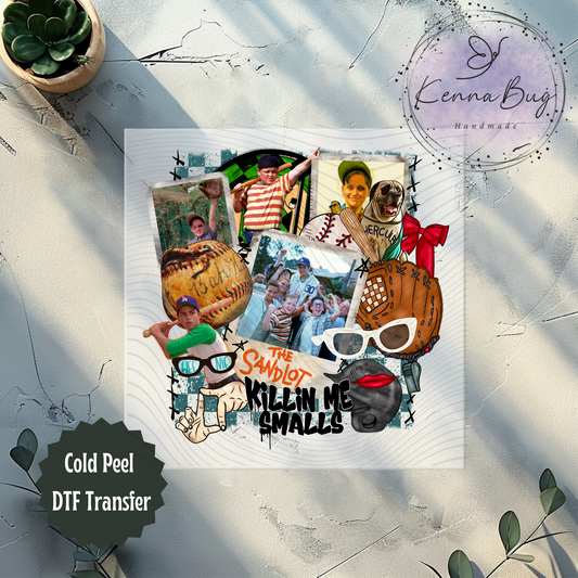 Classic 90's Movie, Sandlot, Movie Collage, DTF Transfer, Ready to Press, Shirt Transfer, Heat Transfer, Direct to film Transfer