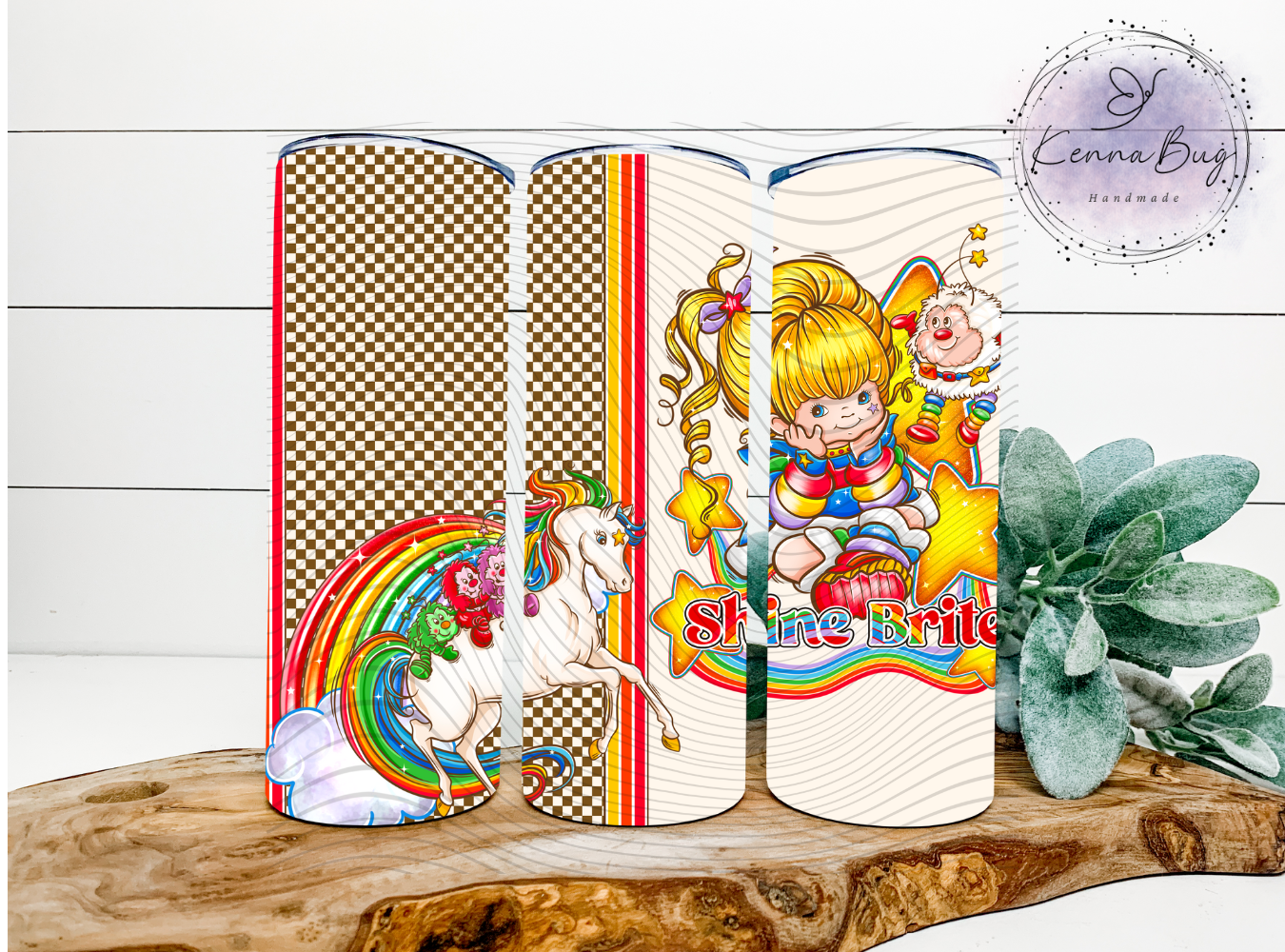 Rainbow Girl, Shine Brite, Sublimation Tumbler Transfer, 20 oz Tumbler Wrap, Ready to press, Heat Transfer, Sublimation Cup Wrap