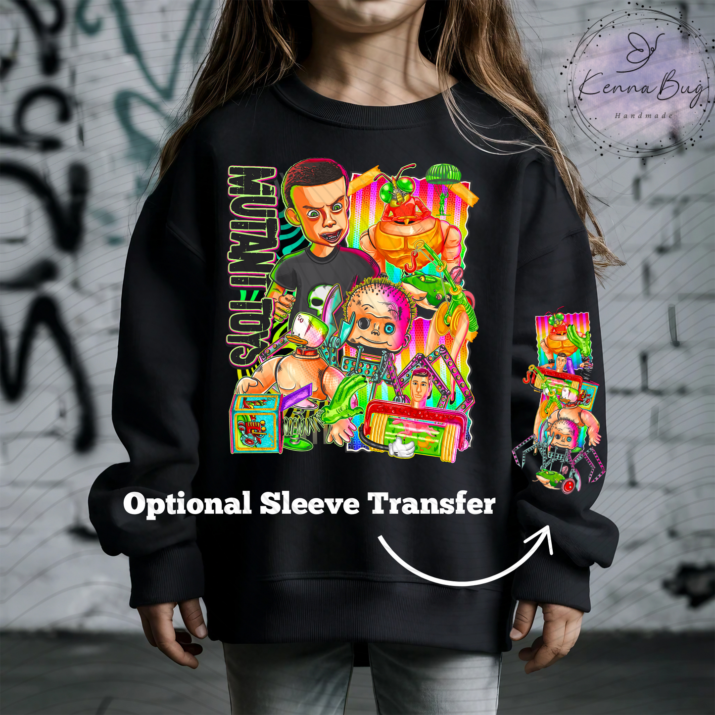 Mutant Toys, Sid, Talking Toys, Kids Movie, Cartoon, DTF Transfer, Ready to Press, Shirt Transfer, Heat Transfer, Direct to film Transfer