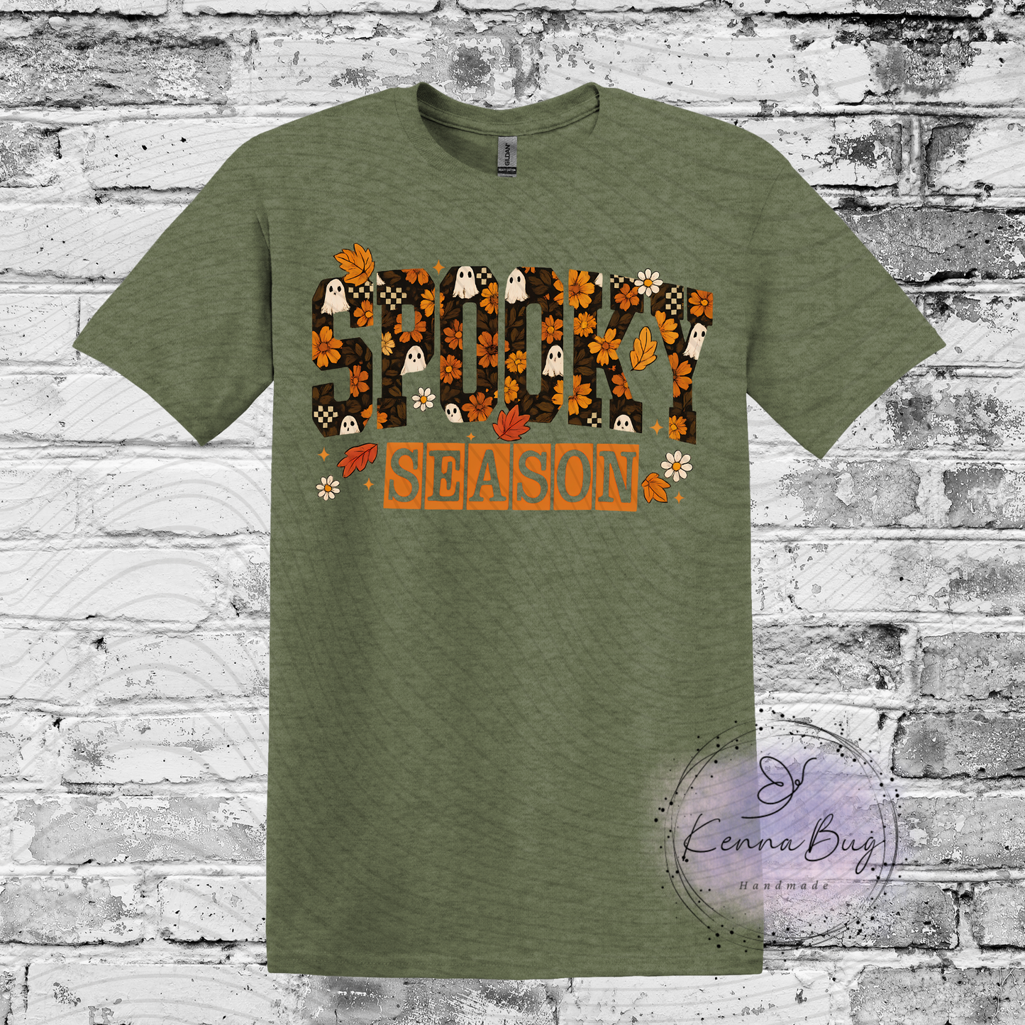 Spooky Season, Halloween, Custom T-Shirt, Pick your Color, Gildan Soft Style
