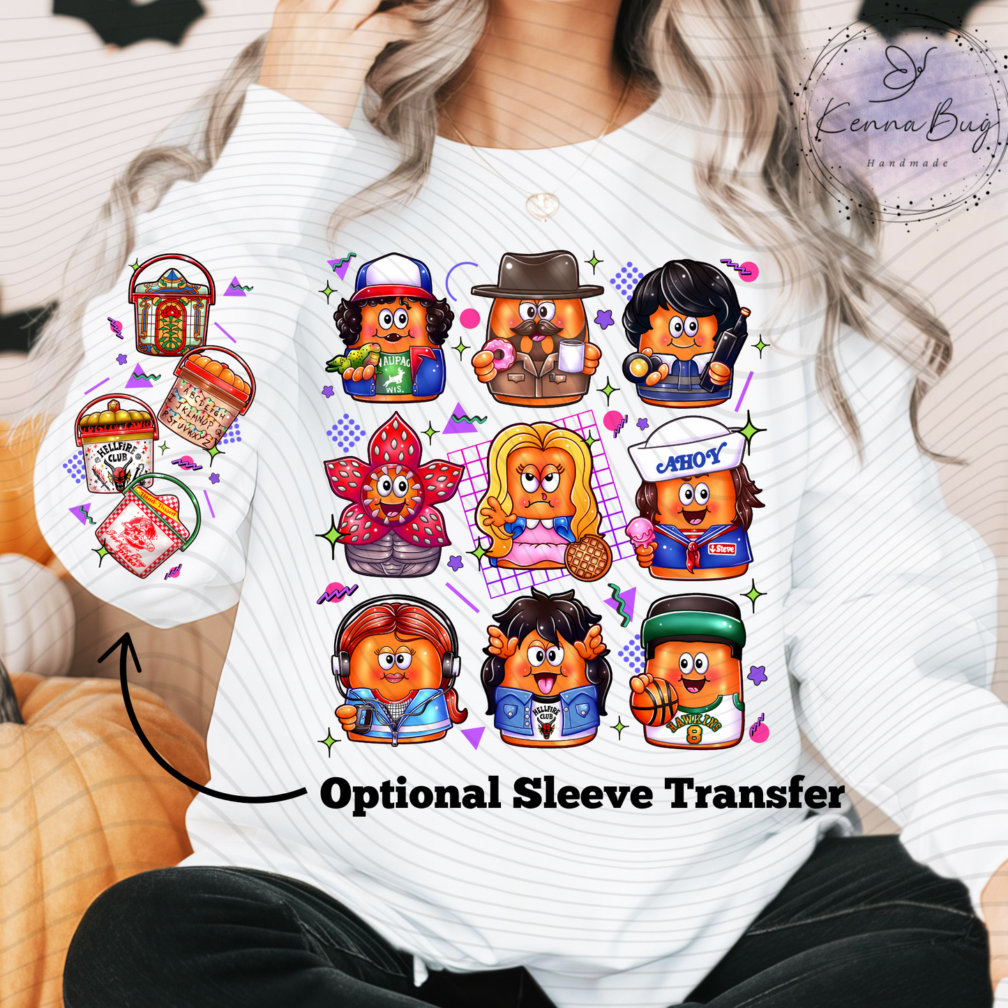 Stanger Nuggets, Happy Meal, Chicken Nuggets, DTF Transfer, Ready to Press, Shirt Transfer, Heat Transfer, Direct to film Transfer