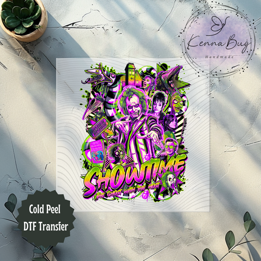 The Juice, Showtime, Beetle Guy, Movie,  DTF Transfer, Ready to Press, Shirt Transfer, Heat Transfer, Direct to film Transfer