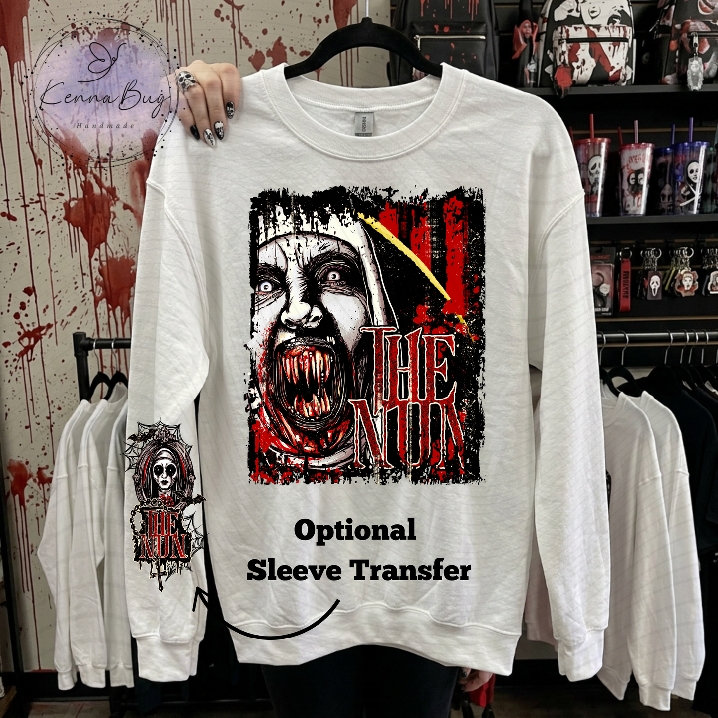 The Nun, Horror Movie, DTF Transfer, Ready to Press, Shirt Transfer, Heat Transfer, Direct to film Transfer
