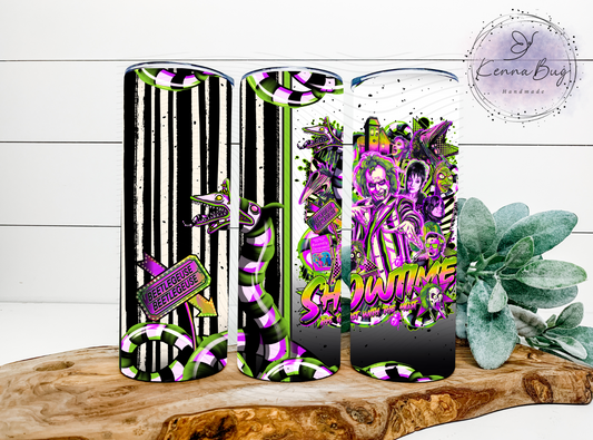 The Juice, Showtime, Sublimation Tumbler Transfer, 20 oz Tumbler Wrap, Ready to press, Heat Transfer, Sublimation Cup Wrap