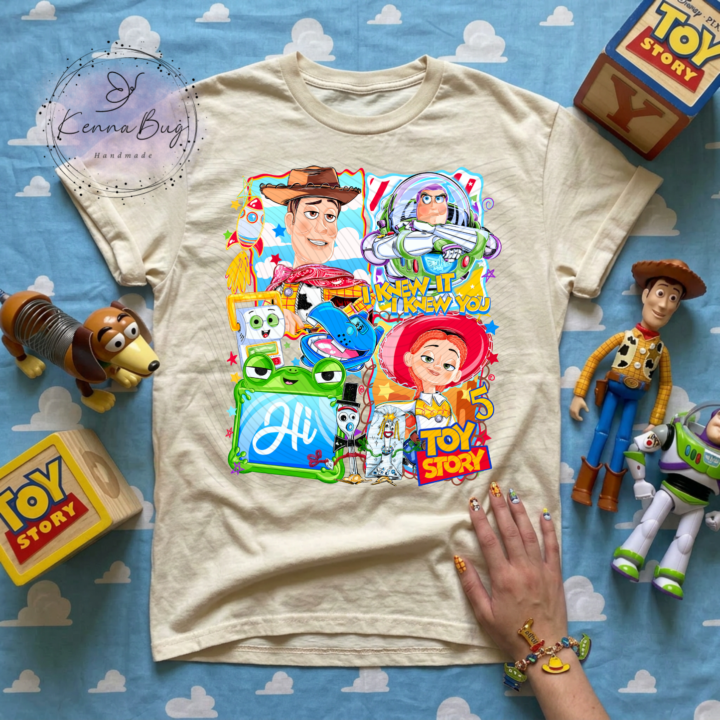 Toy Friends, Talking Toys, Kids Movie, Cartoon, DTF Transfer, Ready to Press, Shirt Transfer, Heat Transfer, Direct to film Transfer