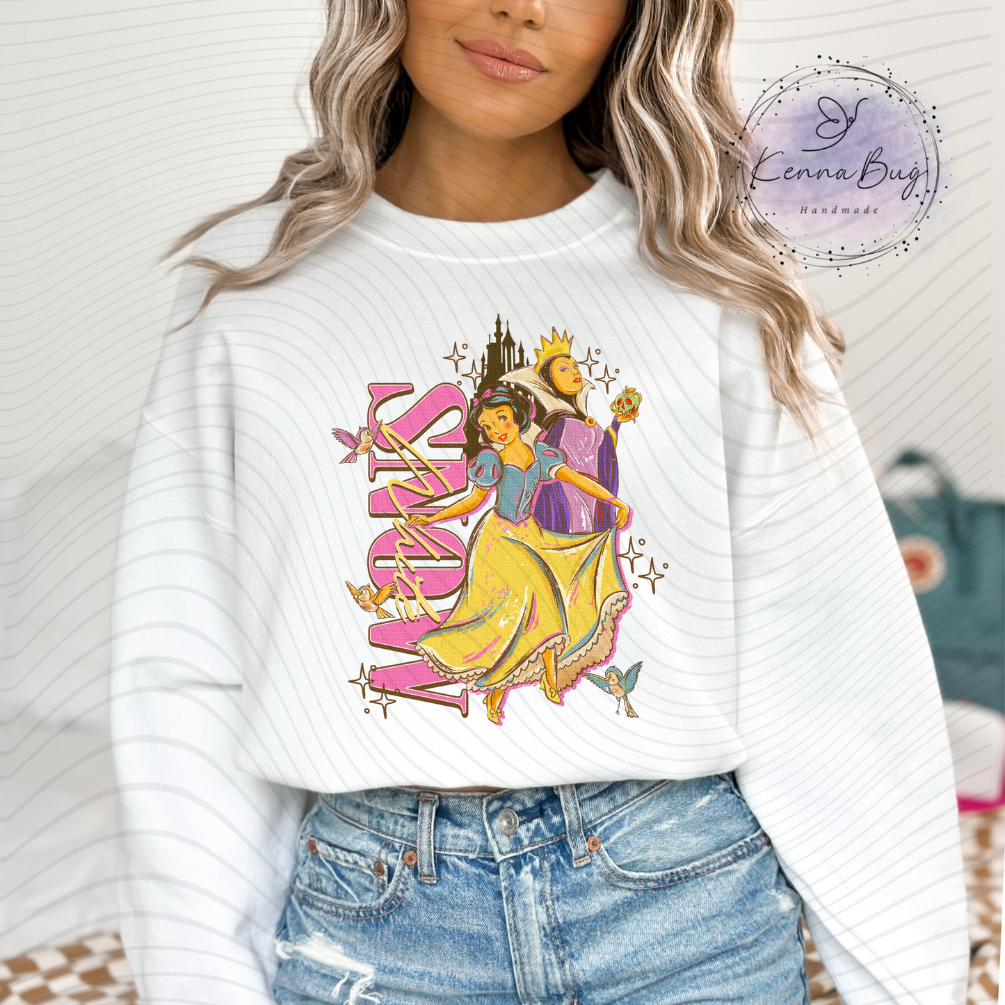 Vintage Snow Princess, DTF Transfer, Ready to Press, Shirt Transfer, Heat Transfer, Direct to film Transfer