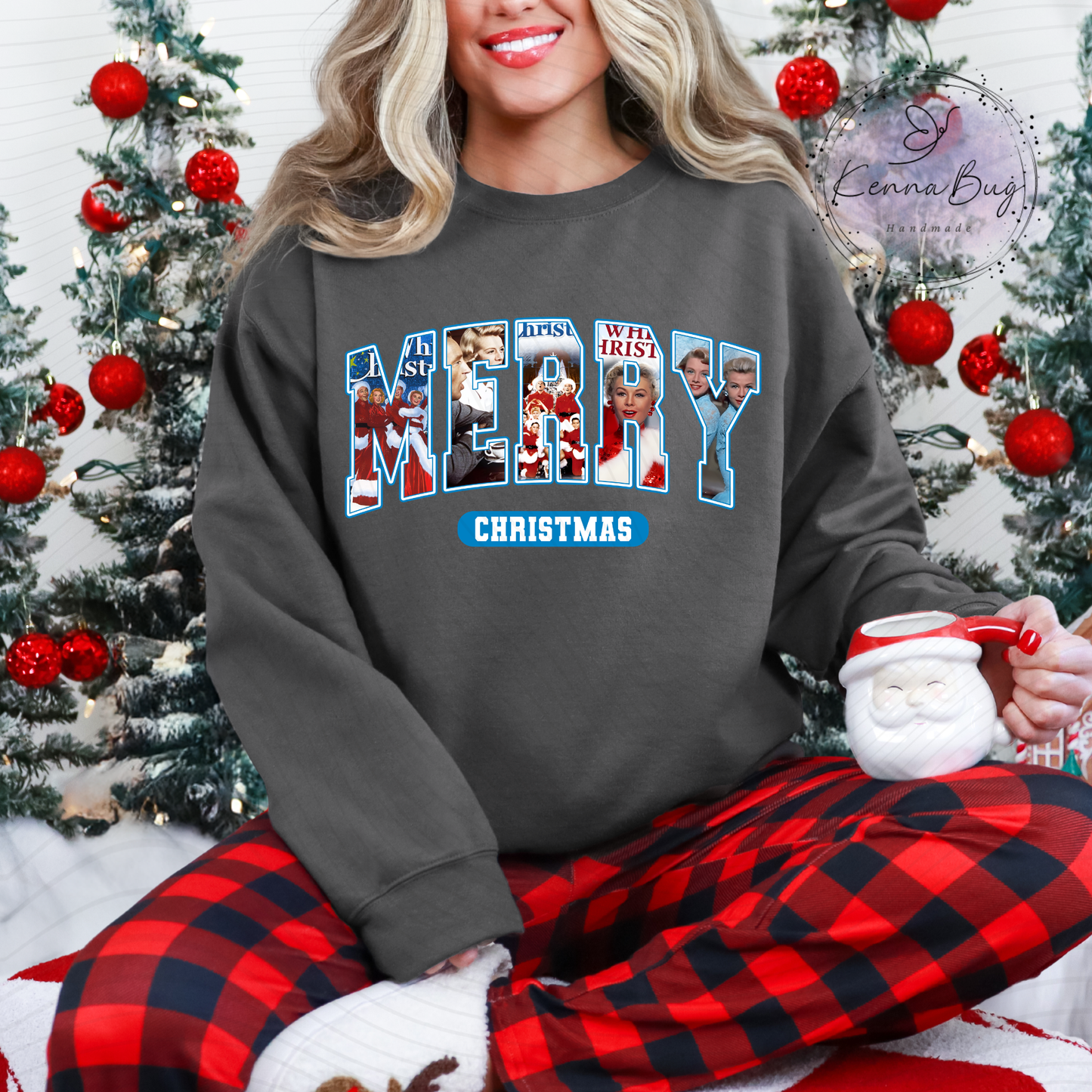 Merry Christmas, White Christmas, Christmas Movie, DTF Transfer, Ready to Press, Shirt Transfer, Heat Transfer, Direct to film Transfer