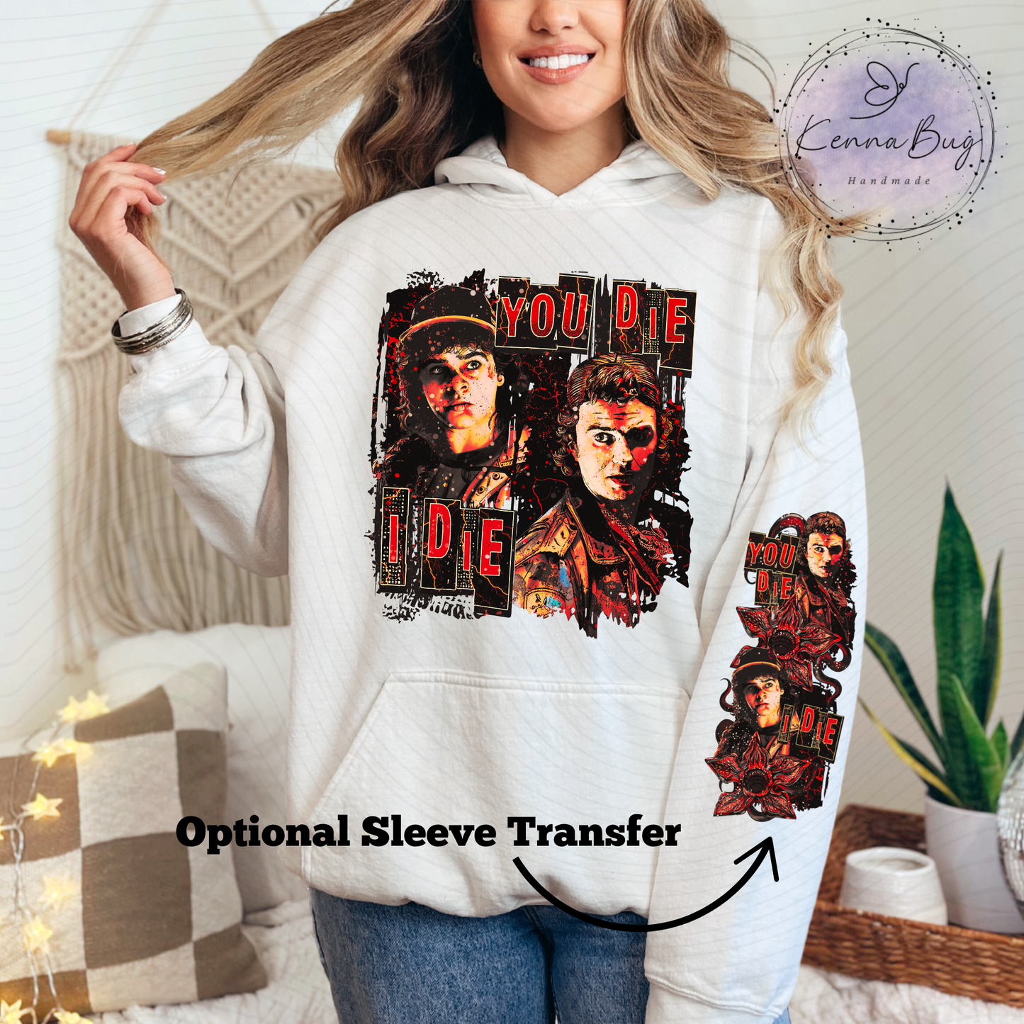 You Die I Die, Strange, DTF Transfer, Ready to Press, Shirt Transfer, Heat Transfer, Direct to film Transfer